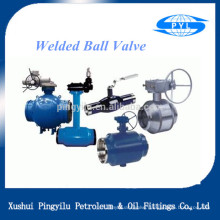 cast steel welding ball valve handle and worm gear for water supply